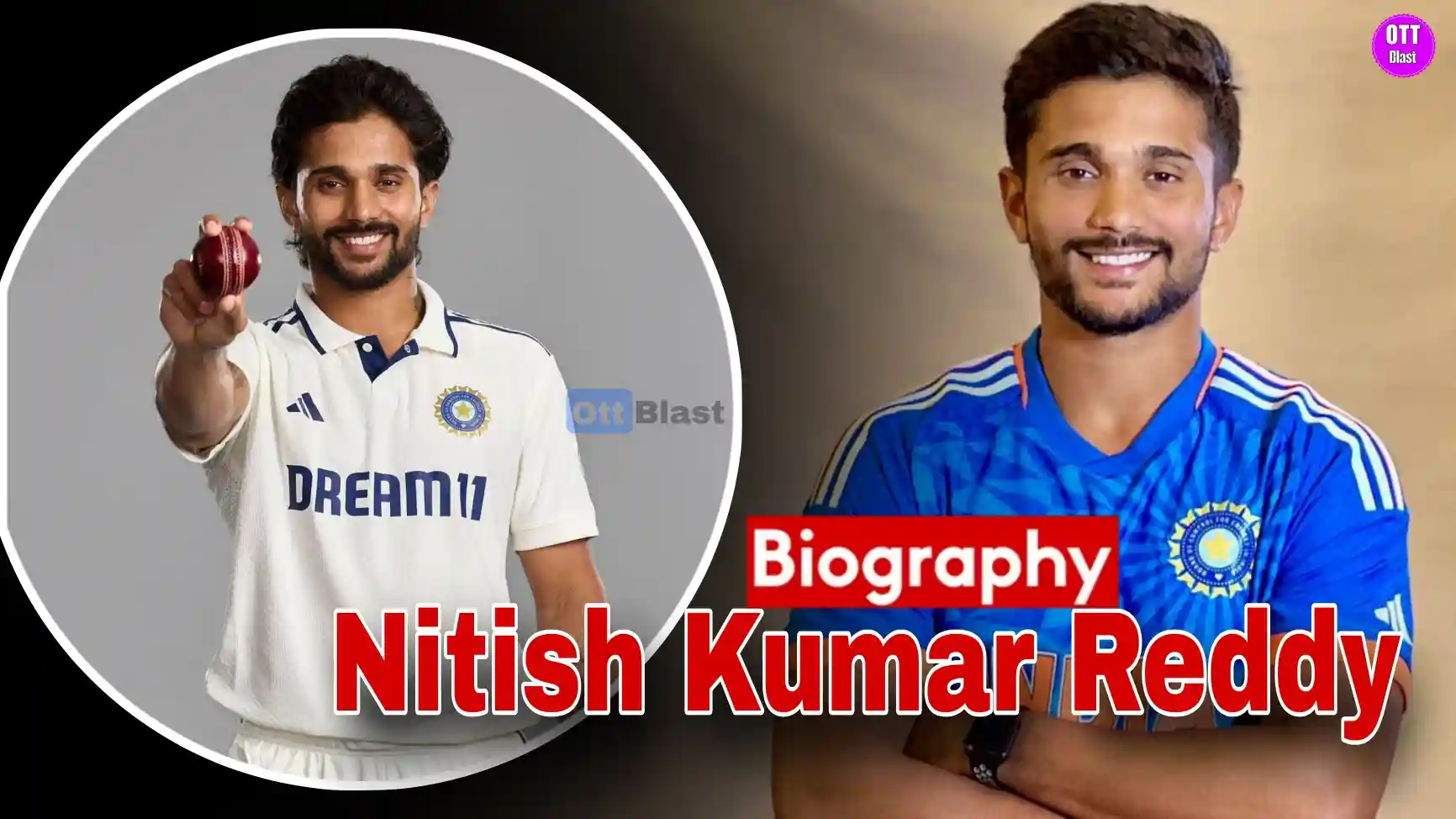 Nitish kumar reddy –  Stats , Age ,Wife ,Net Worth ,Biography & More