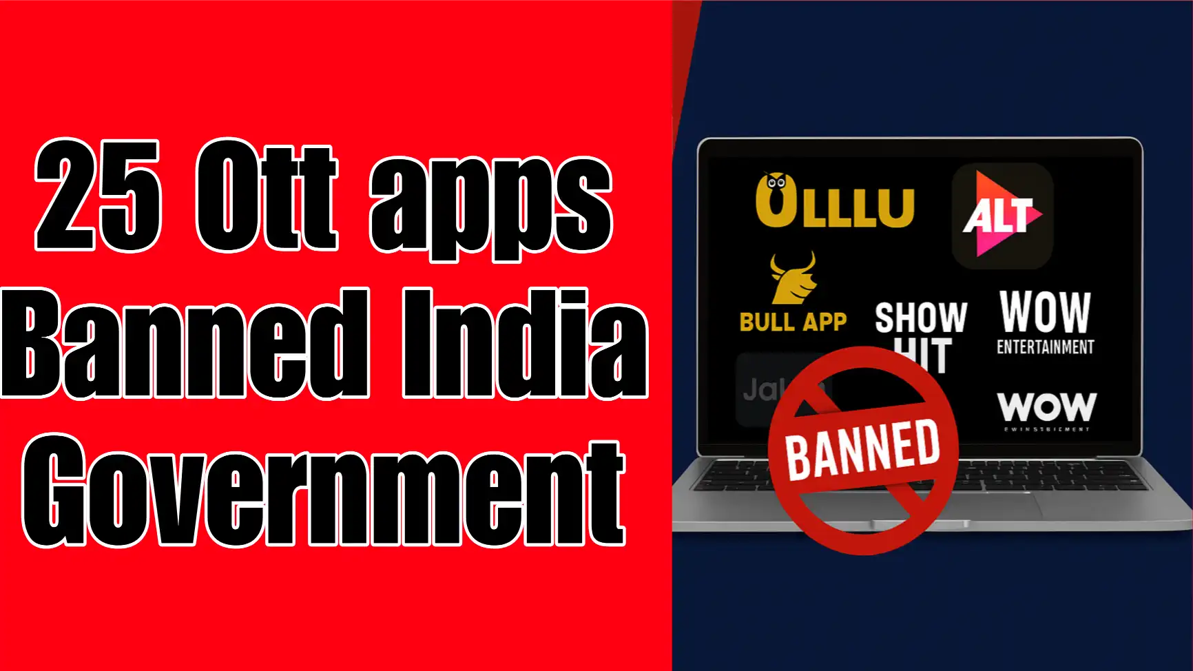25 OTT Apps Banned in India Including ULLU, ALTT – Full List and Reason (2025)