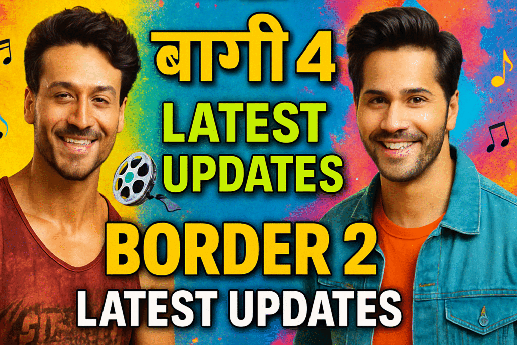 Baaghi 4 और Border 2 के लेटेस्ट अपडेट्स