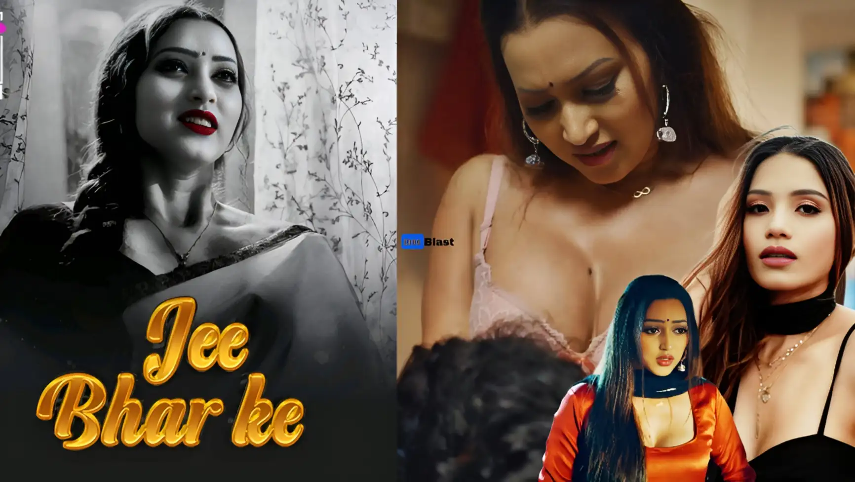 Jee Bhar Ke – Feel app (Ullu) Web Series Cast , Puja Rao, Alendrabill
